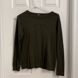 Dark Olive Lululemon Long Sleeve